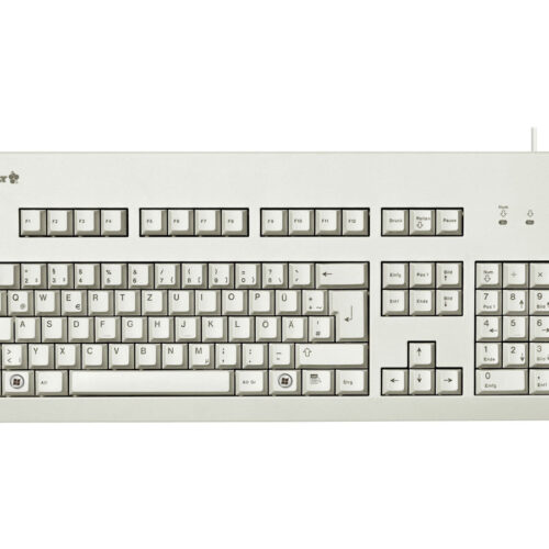 CHERRY Standard corded Keyboard Klick USB grey (DE)