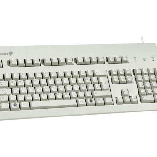 CHERRY Standard corded Keyboard Klick USB grey (DE)