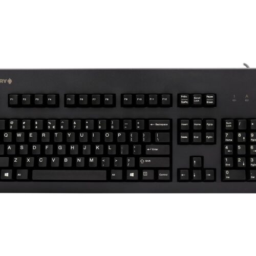 CHERRY Standard corded Keyboard linear USB black (US)