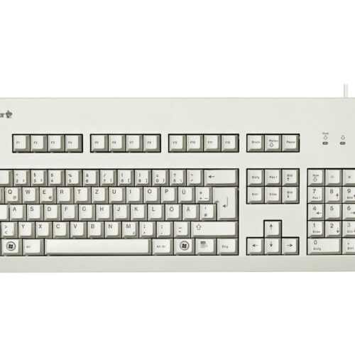 CHERRY Standard corded Keyboard USB PS/2 grey (FR)