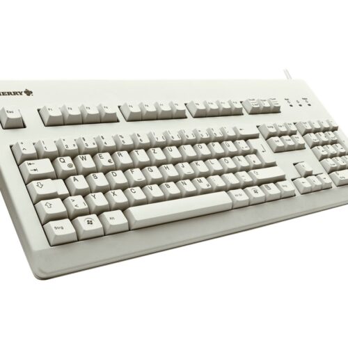CHERRY Standard corded Keyboard USB PS/2 grey (FR)