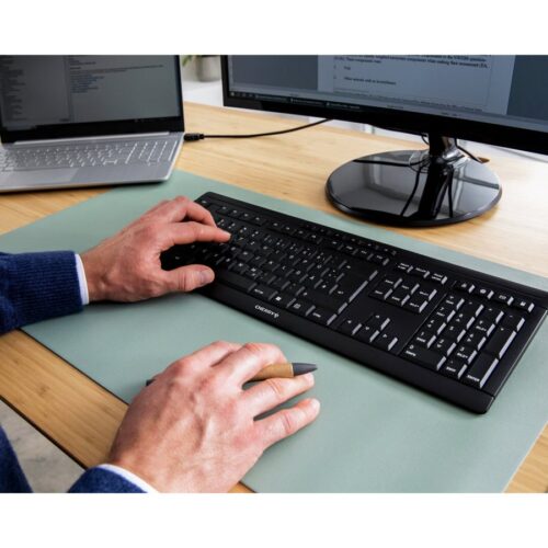 CHERRY Stream Desktop Comfort Wireless Keyboard and Mouse (EU)