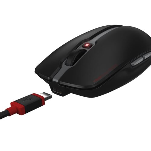 CHERRY STREAM Desktop Recharge Wireless keyboard / mouse set USB black Rechargeable (FR)