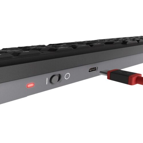 CHERRY STREAM Desktop Recharge Wireless keyboard / mouse set USB black Rechargeable (FR)