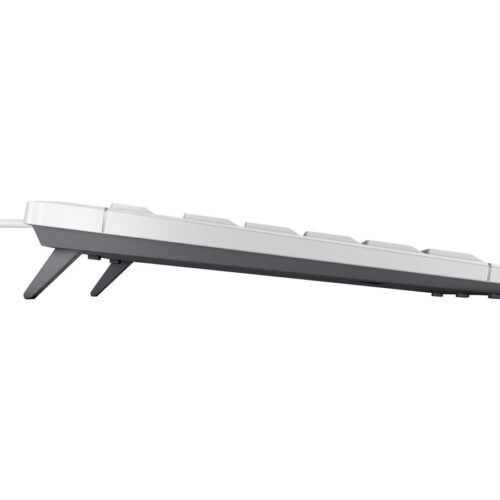 CHERRY Stream Keyboard Clavier 104+10 touches USB gris Layout Qwerty International (EU)