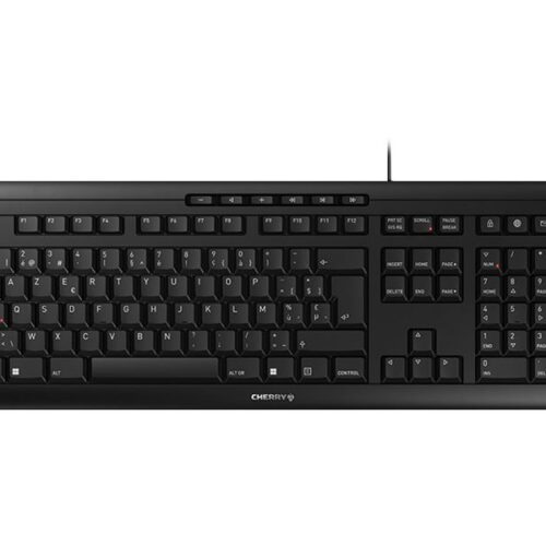 CHERRY STREAM KEYBOARD Clavier 105+10 touches USB noir Layout Belge