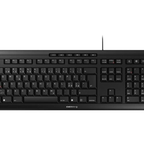 CHERRY Stream Keyboard Keyboard 105+10 keys USB black (PN)