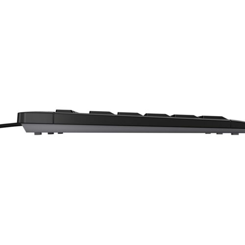 CHERRY Stream Keyborad Clavier 105+10 Touches USB Noir Layout Suisse