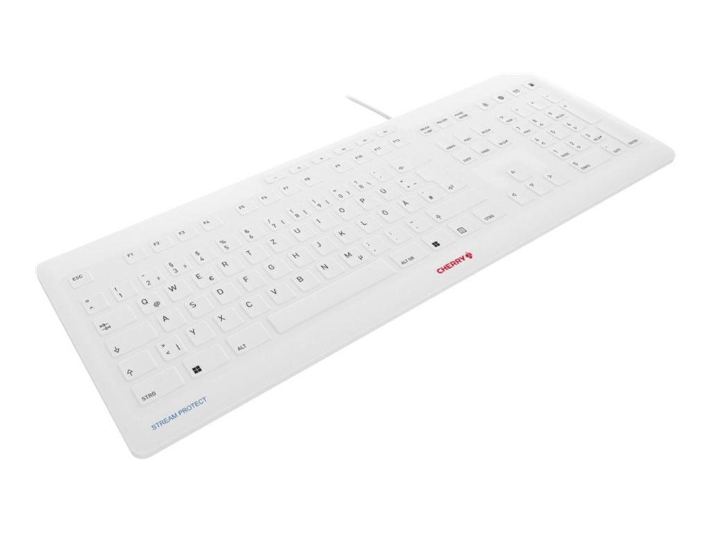 CHERRY Stream Protect Corded Keyboard (GB)
