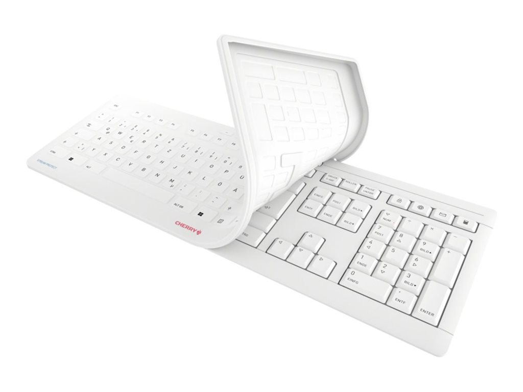 CHERRY Stream Protect Corded Keyboard (GB)