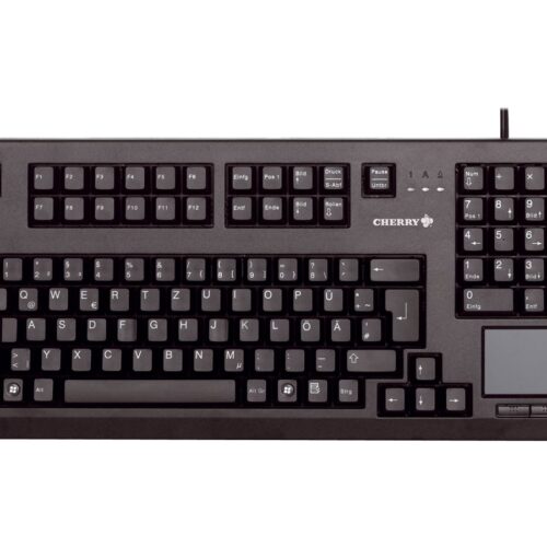 CHERRY TouchBoard G80-11900 105 Keys Mechanical Keyboard with Integrated Touchpad USB Black (FR)