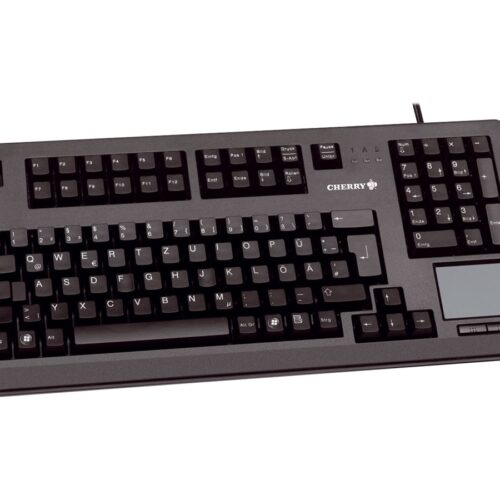 CHERRY TouchBoard G80-11900 105 Keys Mechanical Keyboard with Integrated Touchpad USB Black (FR)