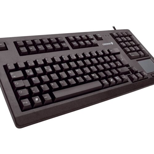 CHERRY TouchBoard G80-11900 105 Keys Mechanical Keyboard with Integrated Touchpad USB Black (FR)