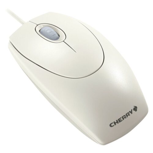 CHERRY WHEELMOUSE M-5400 Souris optique 1000 dpi 3 boutons USB+PS/2 grise claire