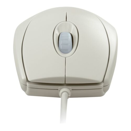 CHERRY WHEELMOUSE M-5400 Souris optique 1000 dpi 3 boutons USB+PS/2 grise claire