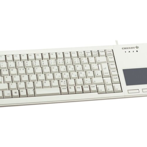CHERRY XS Touchpad Keyboard corded USB grey (DE)