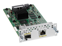 CISCO 1-port GE WAN NIM. dual-mode RJ45 and SFP