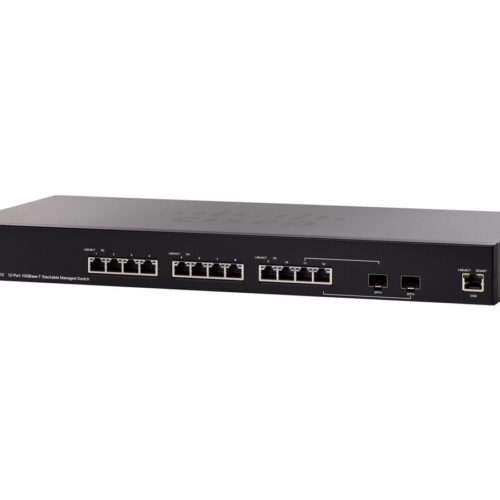 CISCO 12 PORT 10GBASE-T STACKABLE MANAGED SWITCH REMANUFACTURED
