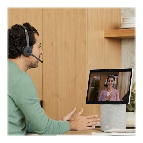 CISCO 721 Wireless Single On-ear Headset USB-A Bundle-Carbon Black