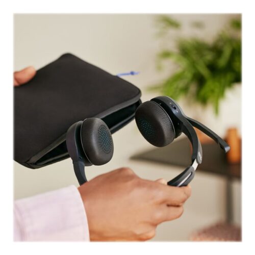 CISCO 722 Wireless Dual On-ear Headset USB-A Bundle-Carbon Black