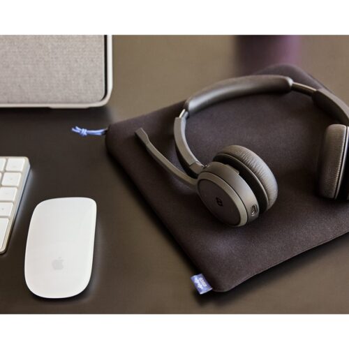 CISCO 722 Wireless Dual On-ear Headset USB-A Bundle-Carbon Black