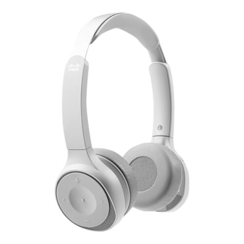 CISCO 730 WIRELESS DUAL ON EAR HEADSET USB A BUNDLE PLATINUM