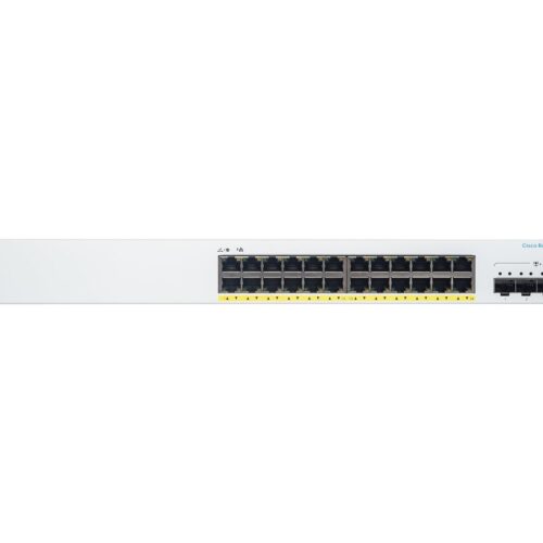 CISCO Business Switching CBS220 Smart 24-port Gigabit PoE 195W 4x10G SFP+ uplink