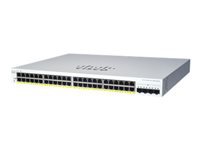 CISCO Business Switching CBS220 Smart 48-port Gigabit 4x10G SFP+ uplink