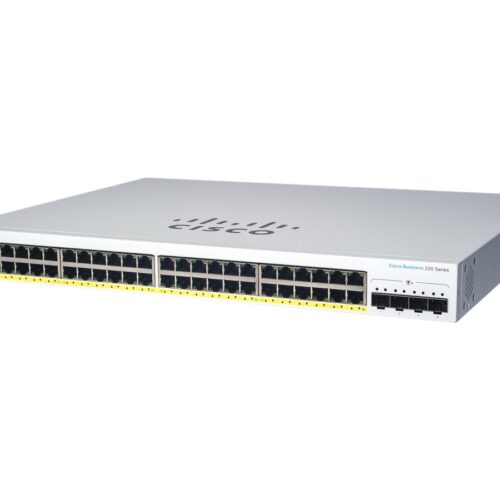 CISCO Business Switching CBS220 Smart 48-port Gigabit 4x1G SFP uplink