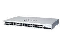 CISCO Business Switching CBS220 Smart 48-port Gigabit PoE 382W 4x10G SFP+ uplink