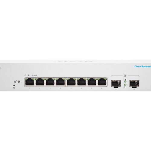 CISCO Business Switching CBS220 Smart 8-port Gigabit 2x1G SFP uplink external power supply