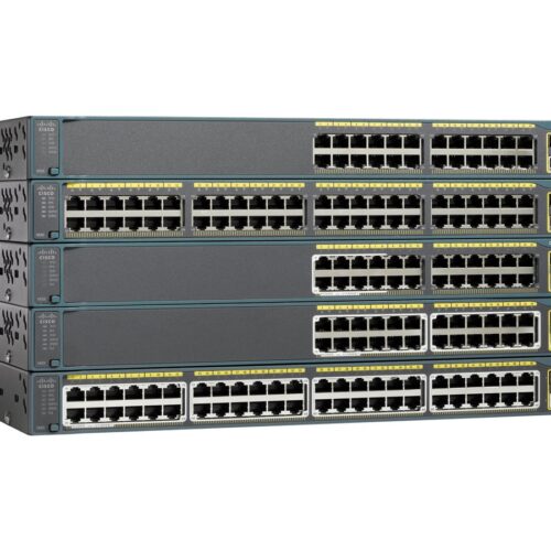 CISCO Cat2960Plus48 10/100PoE+2 1000BT+2SFP LANBase REMANUFACTURED