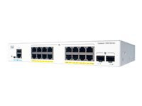 CISCO Catalyst 1000 16-Port Gigabit data-only 2 x 1G SFP Uplinks LAN Base