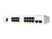CISCO Catalyst 1000 16-Port Gigabit PoE+ PoE Budget 240W 2 x 1G SFP Uplinks LAN Base