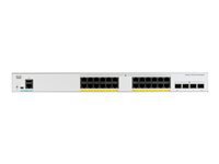 CISCO Catalyst 1000 24-Port Gigabit PoE+ PoE Budget 195W 4 x 10G SFP+ Uplinks LAN Base
