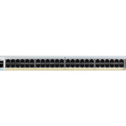 CISCO Catalyst 1000 48-Port Gigabit PoE+ PoE Budget 370W 4 x 10G SFP+ Uplinks LAN Base