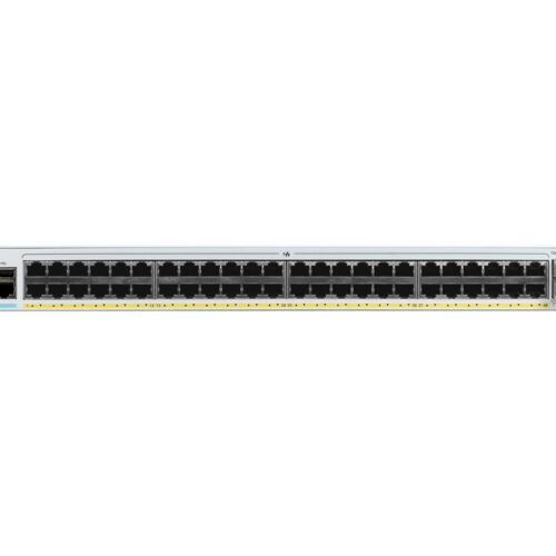 CISCO Catalyst 1000 48-Port Gigabit PoE+ PoE Budget 740W 4 x 10G SFP+ Uplinks LAN Base