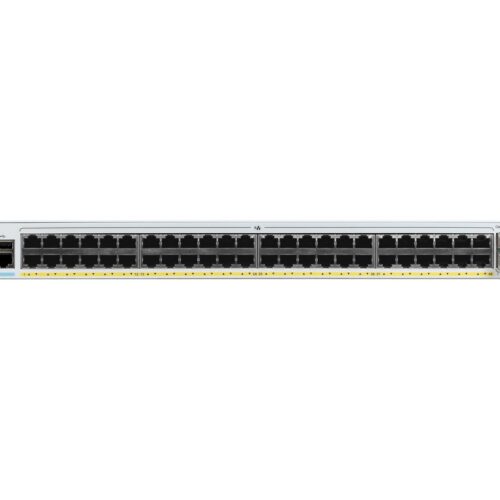 CISCO Catalyst 1000 48-Port Gigabit PoE+ PoE Budget 740W 4 x 1G SFP Uplinks LAN Base