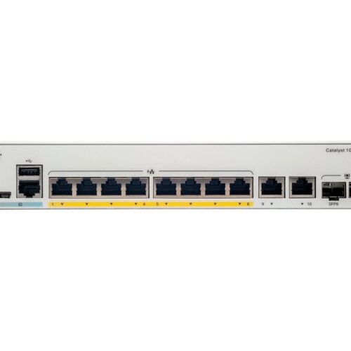 CISCO Catalyst 1000 8-Port Gigabit data-only 2 x 1G SFP Uplinks LAN Base with external power supply