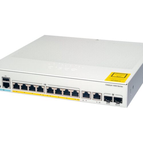 CISCO Catalyst 1000 8-Port Gigabit data-only 2 x 1G SFP Uplinks LAN Base with external power supply
