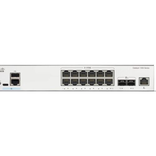 CISCO Catalyst 1300 12-Port Switch 10 x 10GE RJ45 2 x 10GE SFP+ Uplinks