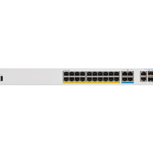 CISCO Catalyst 1300 24-Port Switch / 8-Port 2.5GE + 16-Port 1GE PoE+ with 375W power budget 4 x 10G SFP+ Uplinks