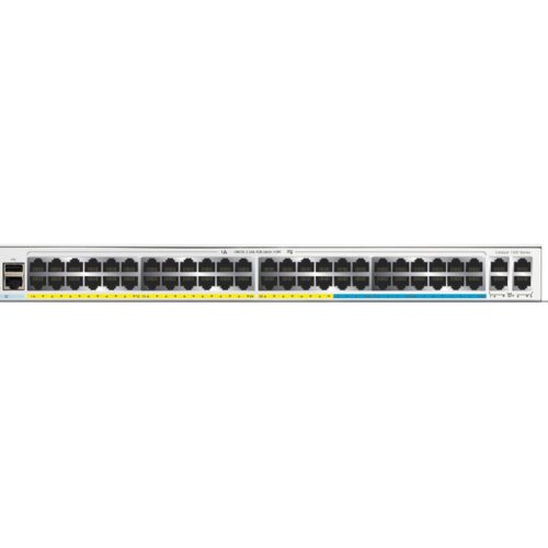 CISCO Catalyst 1300 48-Port Switch / 16-Port 2.5GE + 32-Port 1GE PoE+ with 740W power budget 4 x 10G SFP+ Uplinks