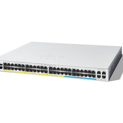 CISCO Catalyst 1300 48-Port Switch / 16-Port 2.5GE + 32-Port 1GE PoE+ with 740W power budget 4 x 10G SFP+ Uplinks