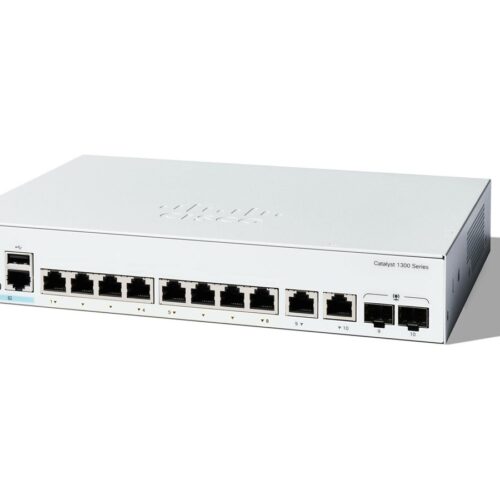 CISCO Catalyst 1300 8-port GE Ext PS 2x1G Combo