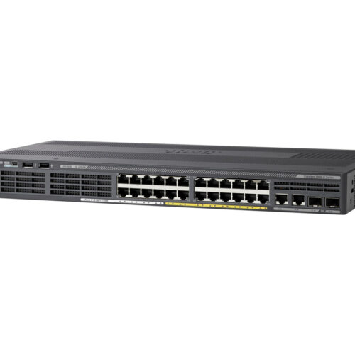 CISCO Catalyst 2960-X 24 GigE. 2x1G SFP. LAN Lite REMANUFACTURED