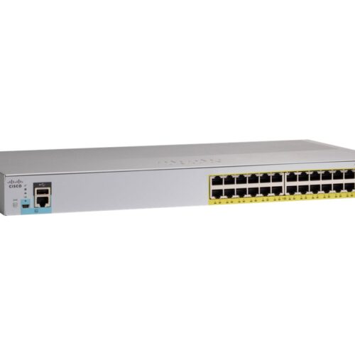 CISCO Catalyst 2960L 24 port GigE 4 x 10G SFP+ LAN Lite (P)