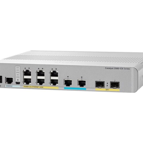 CISCO Catalyst 3560-CX 2 x mGig. 6 x 1G PoE. IP Base
