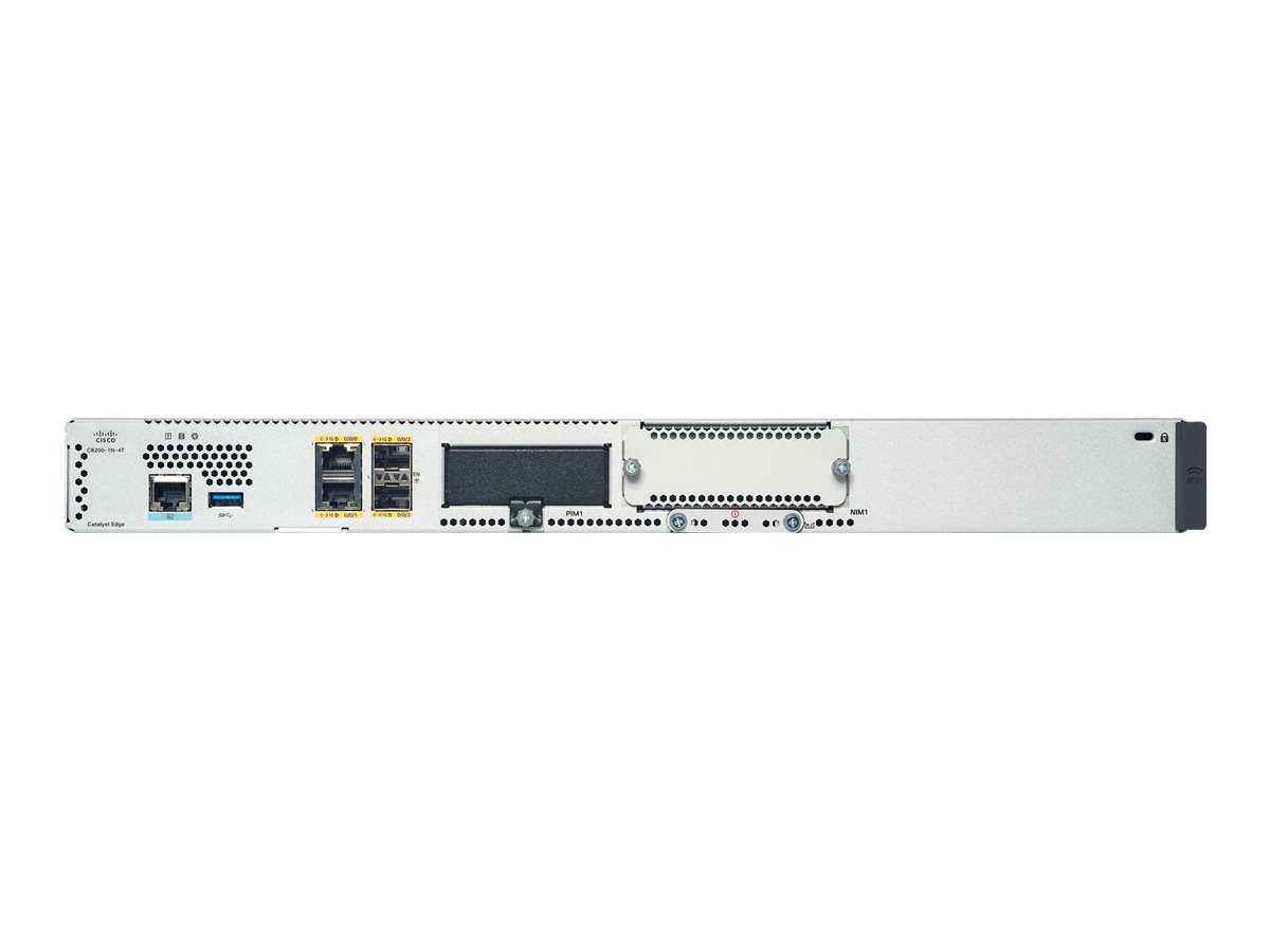 CISCO Catalyst 8200L with 1-NIM slot and 4x1G WAN ports