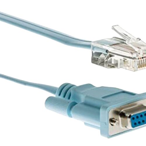 CISCO Console Cable 6ft with RJ45 and DB9F